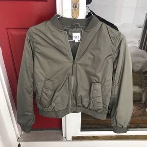 Gap Olive Green Bomber Jacket